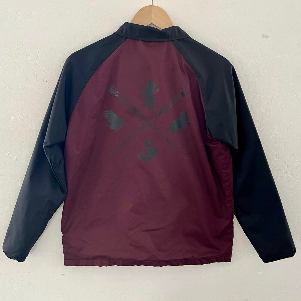 VANS x Harry Potter Kids Torrey Windbreaker Jacket Hogwarts Crests Youth Large